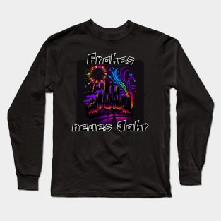 Graffiti Style - Happy New Year 5 (en) Long Sleeve T-Shirt